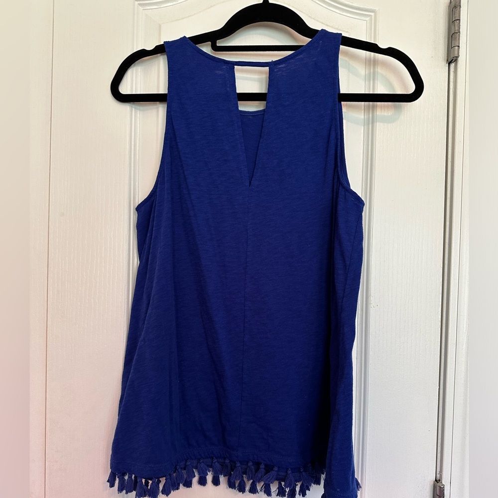 Lilly Pulitzer Rexie Tassel Trim Tank